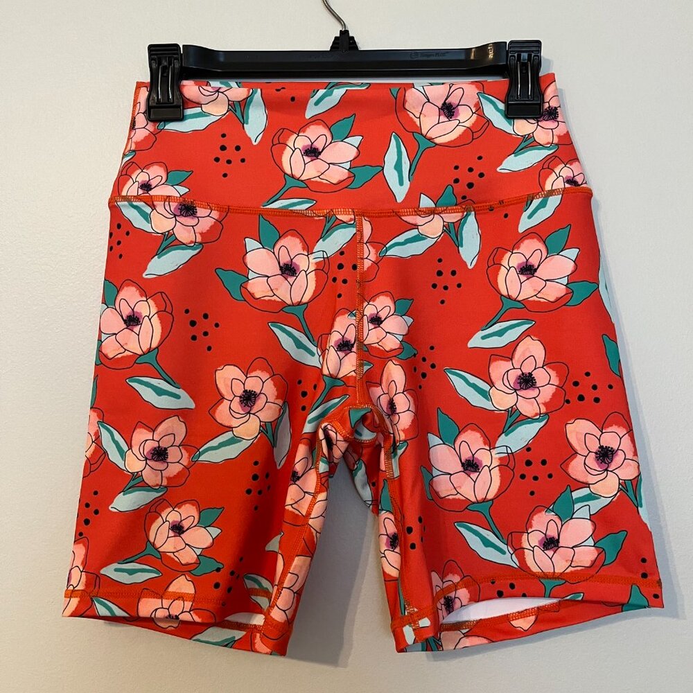 The Be Brand Floral Biker Shorts